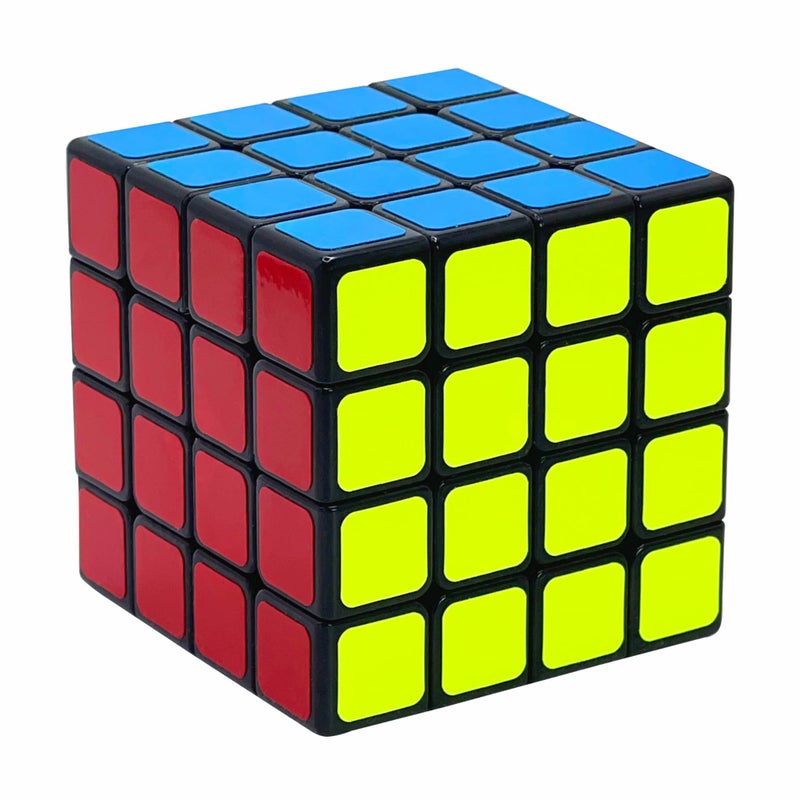 شنغشو Shengshou 4x4x4 لغز مكعب أسود - Image 1